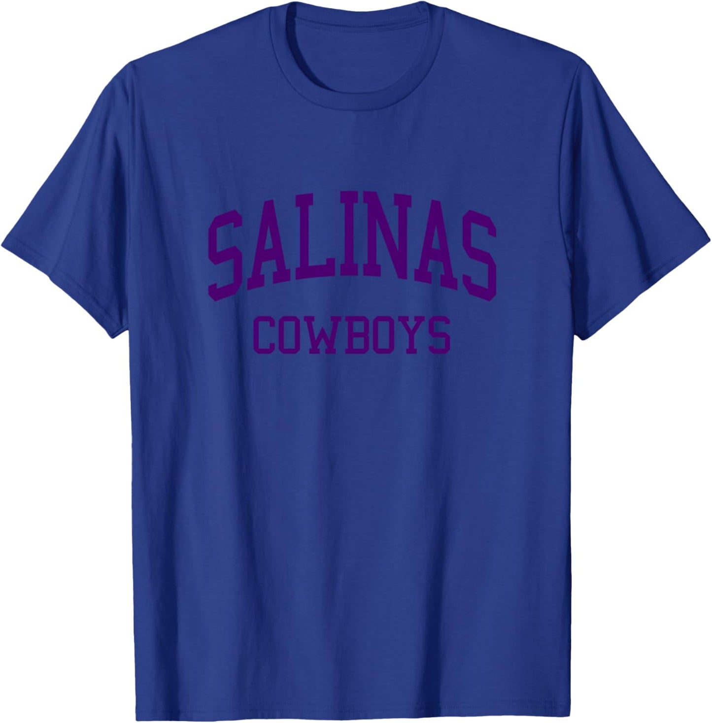 Salinas High School HS Salinas CA Retro T-Shirt - T-Shirt | Royal