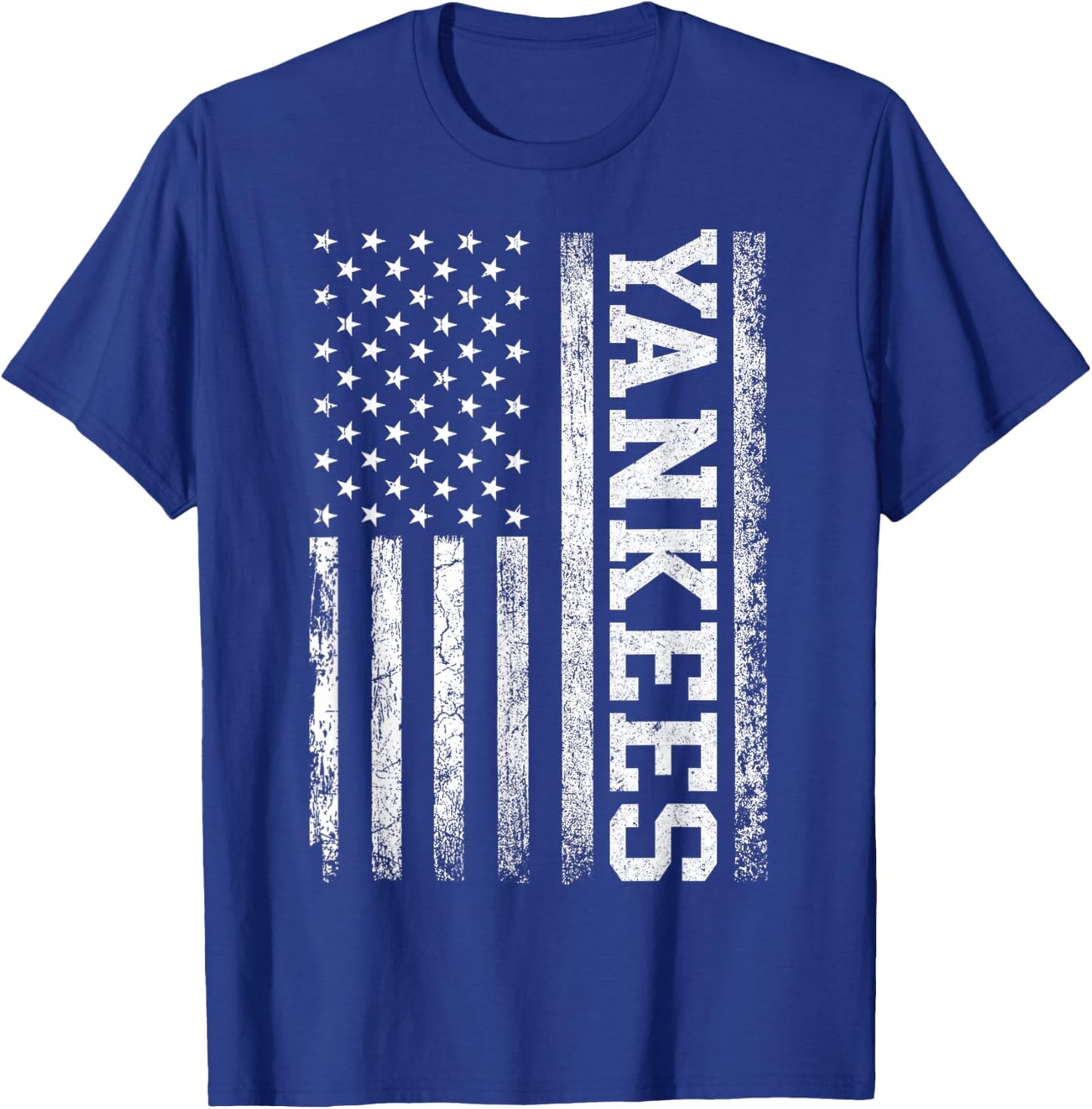 Yankees US Flag T-Shirt - T-Shirt | Royal