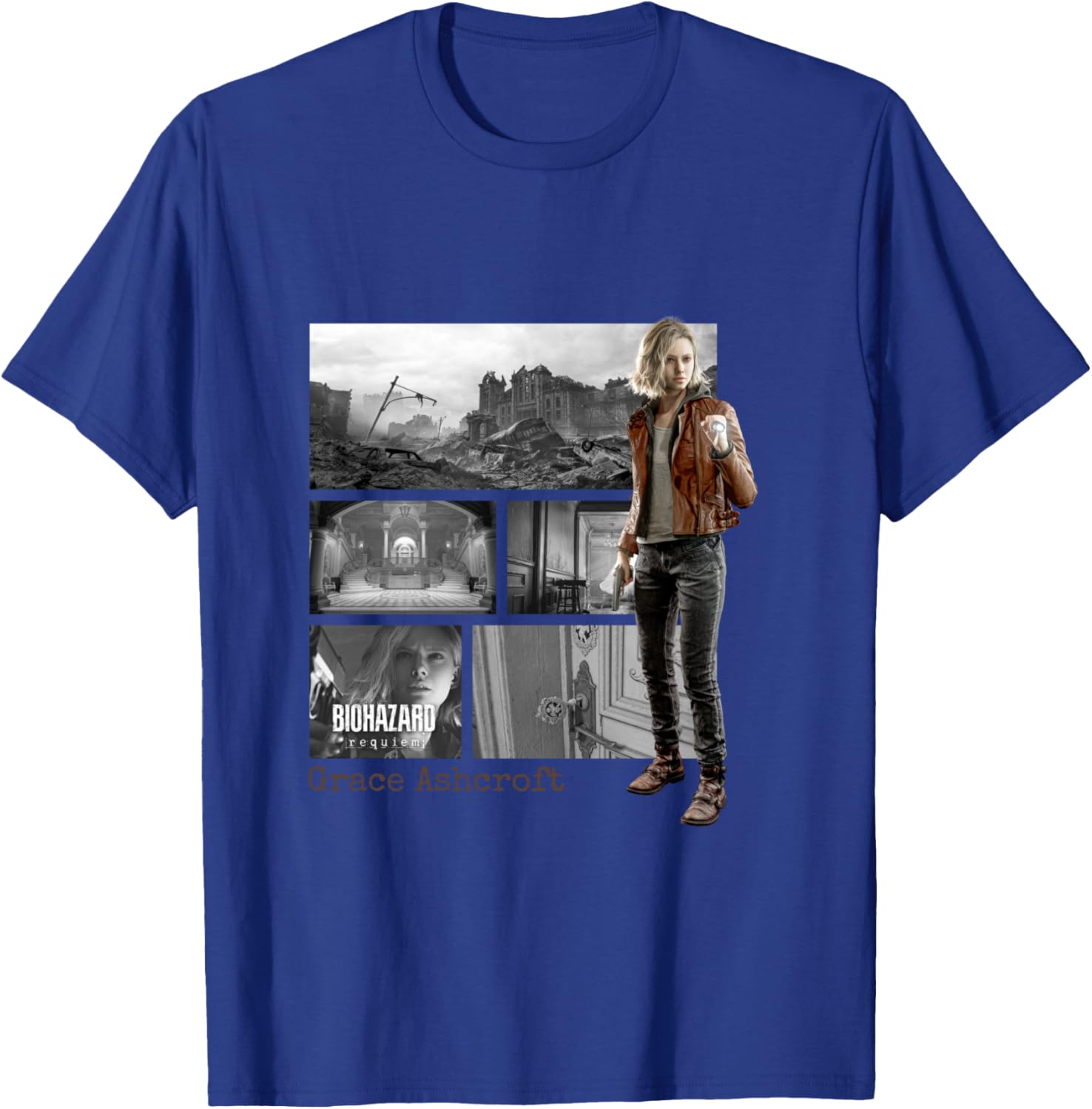Resident Evil Requiem Grace FP T-Shirt - T-Shirt | Royal