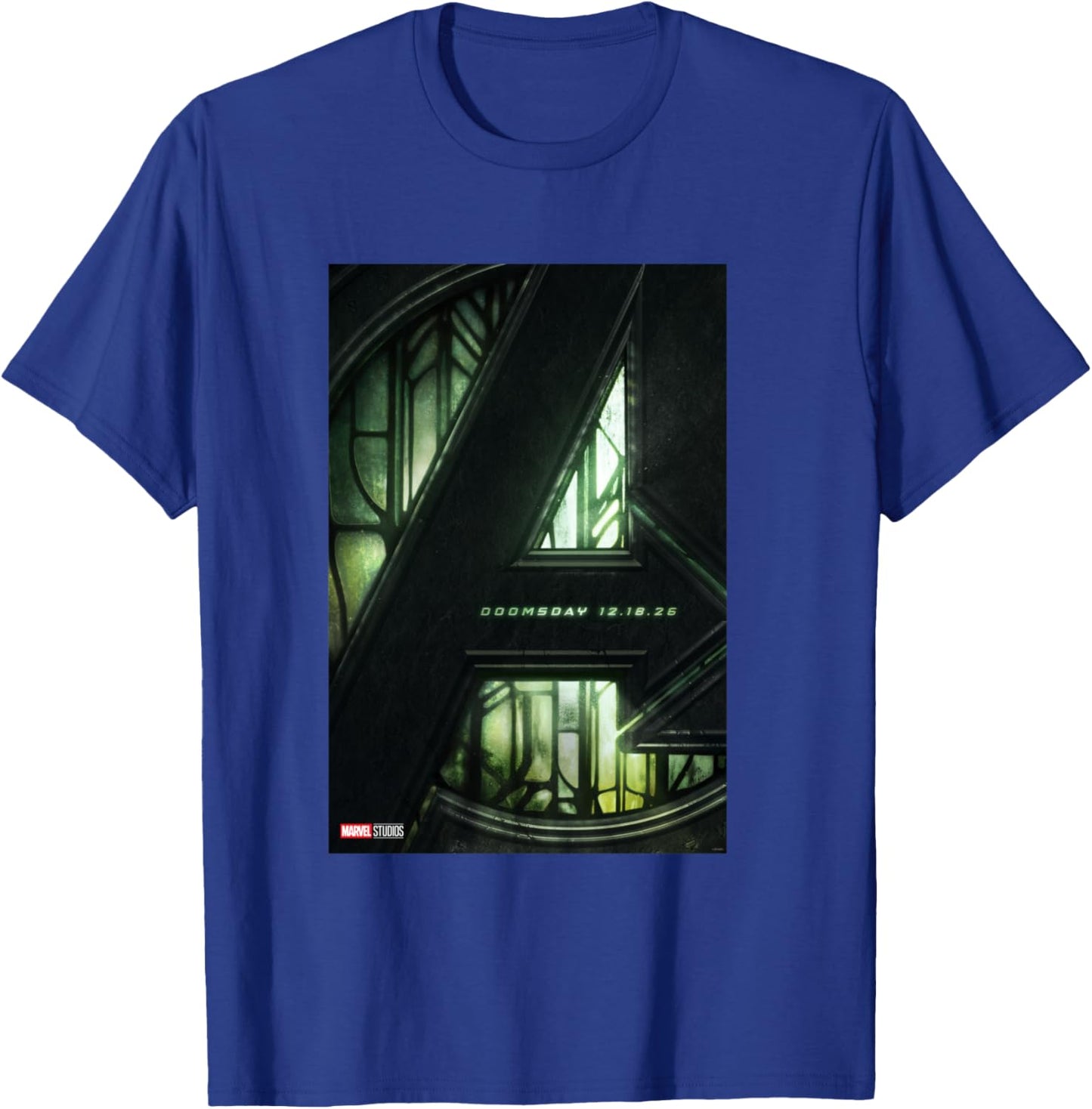Marvel Avengers: Doomsday Movie Teaser Poster T-Shirt - T-Shirt | Royal