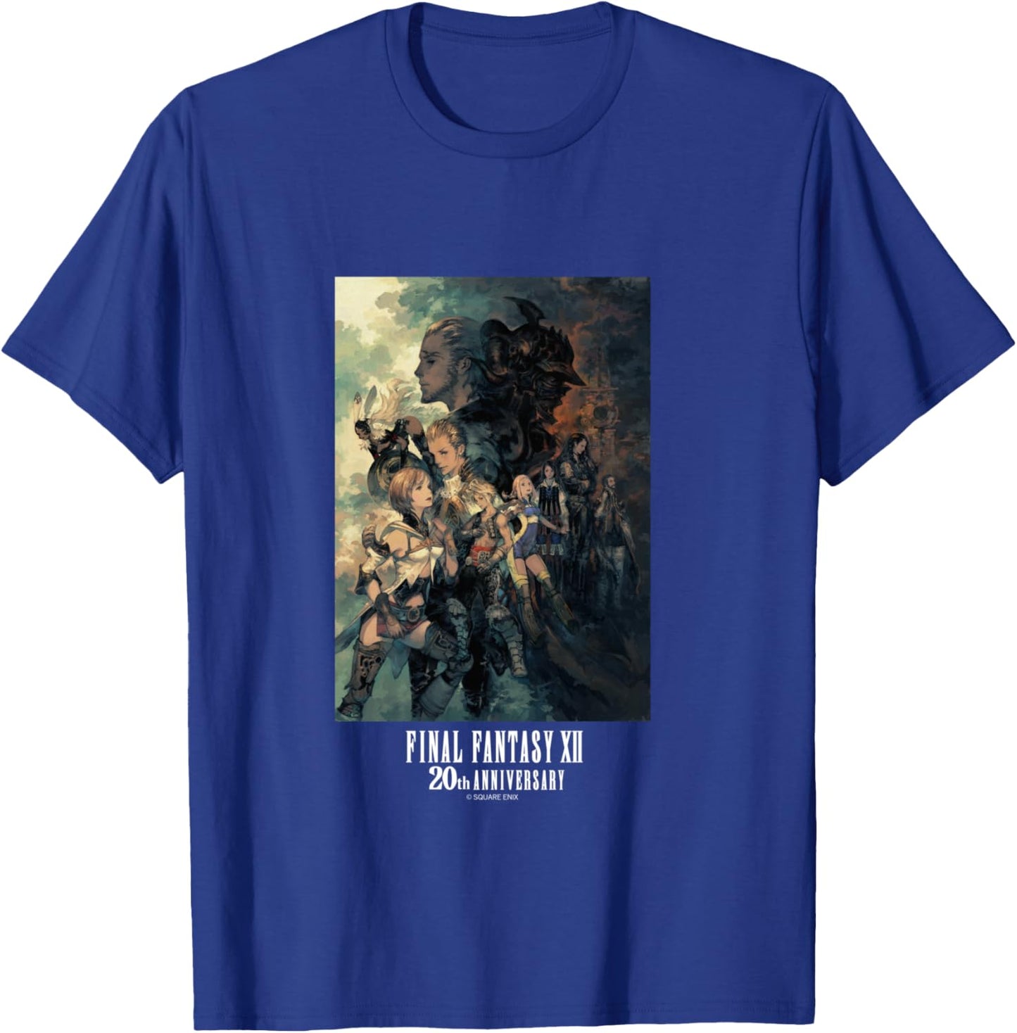 Final Fantasy Anniversary Collection FFXII TZA Package Art 2 Manche Longue T-Shirt - T-Shirt | Royal