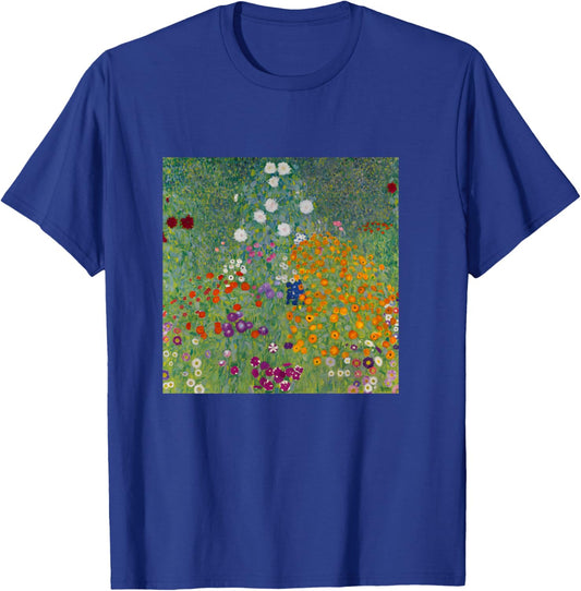 Flower Garden by Gustav Klimt (1907) T-Shirt - T-Shirt | Royal