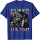 Rizz'em With The 'Tism Funny Hard Skeleton Meme Bootleg T-Shirt - T-Shirt | Royal