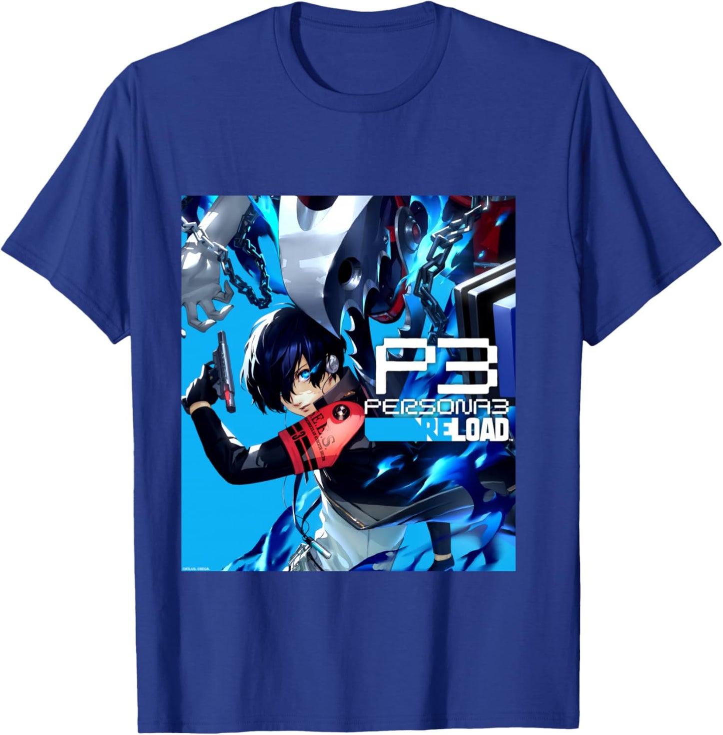 Protaganist Box Art Video Game Manche Longue T-Shirt - T-Shirt | Royal