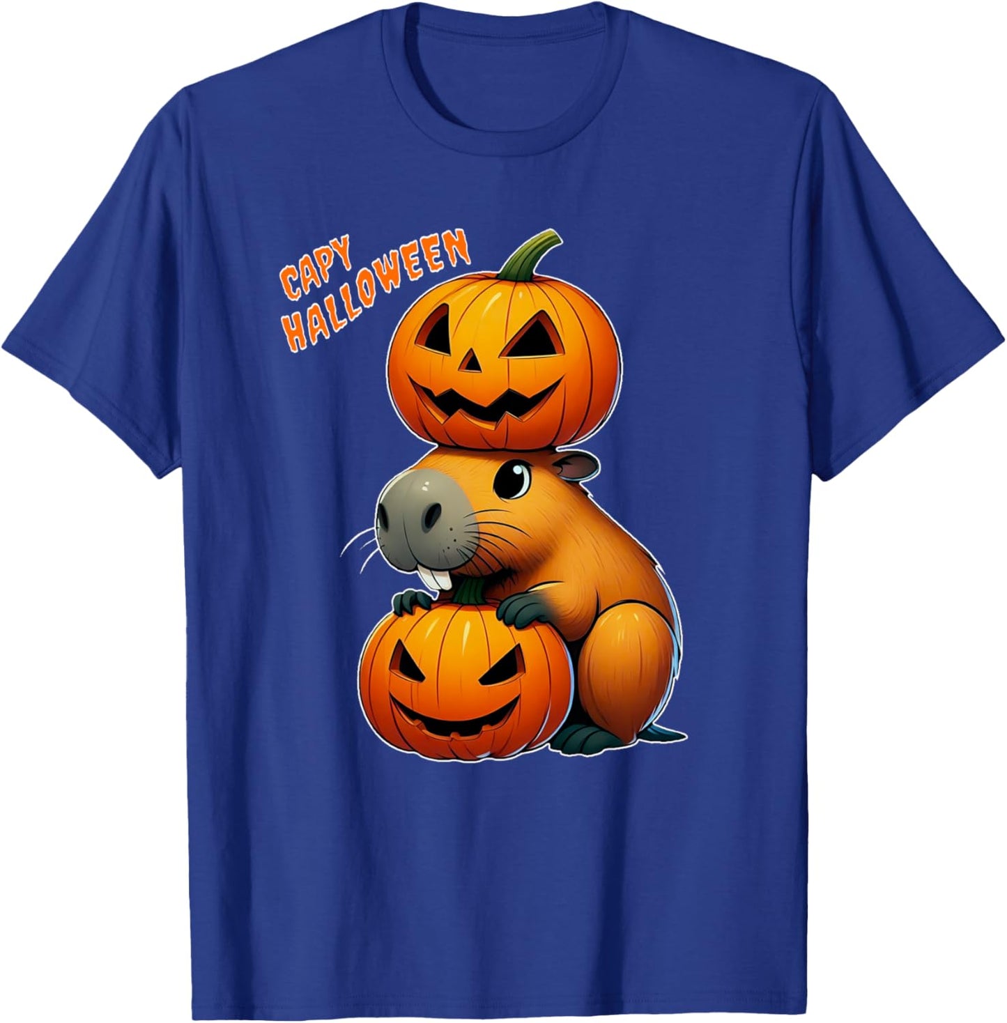 Capy Halloween T-Shirt - T-Shirt | Royal