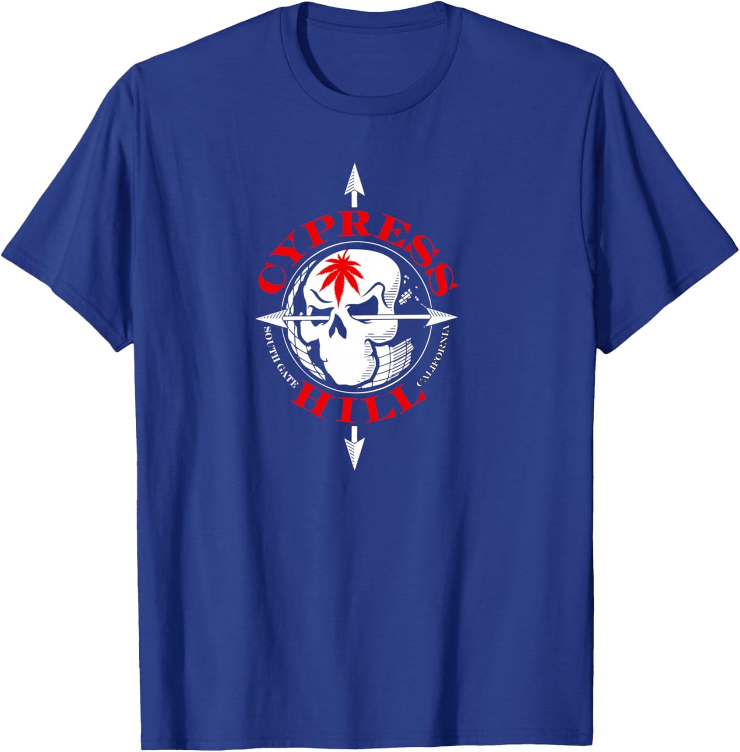 Cypress Hill Skull T-Shirt - T-Shirt | Royal