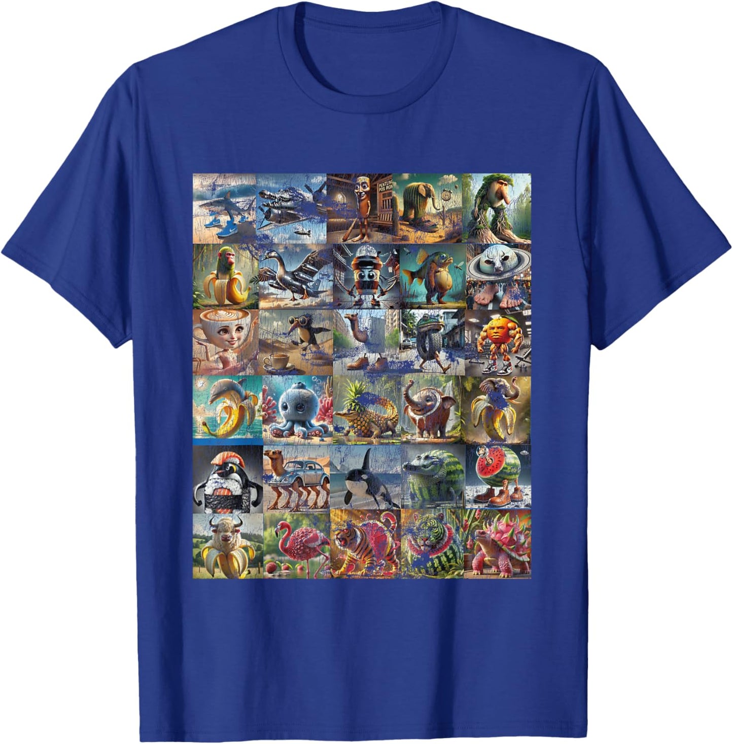Italian Brainrot Ballerina Assassino Character Meme Mix T-Shirt - T-Shirt | Royal