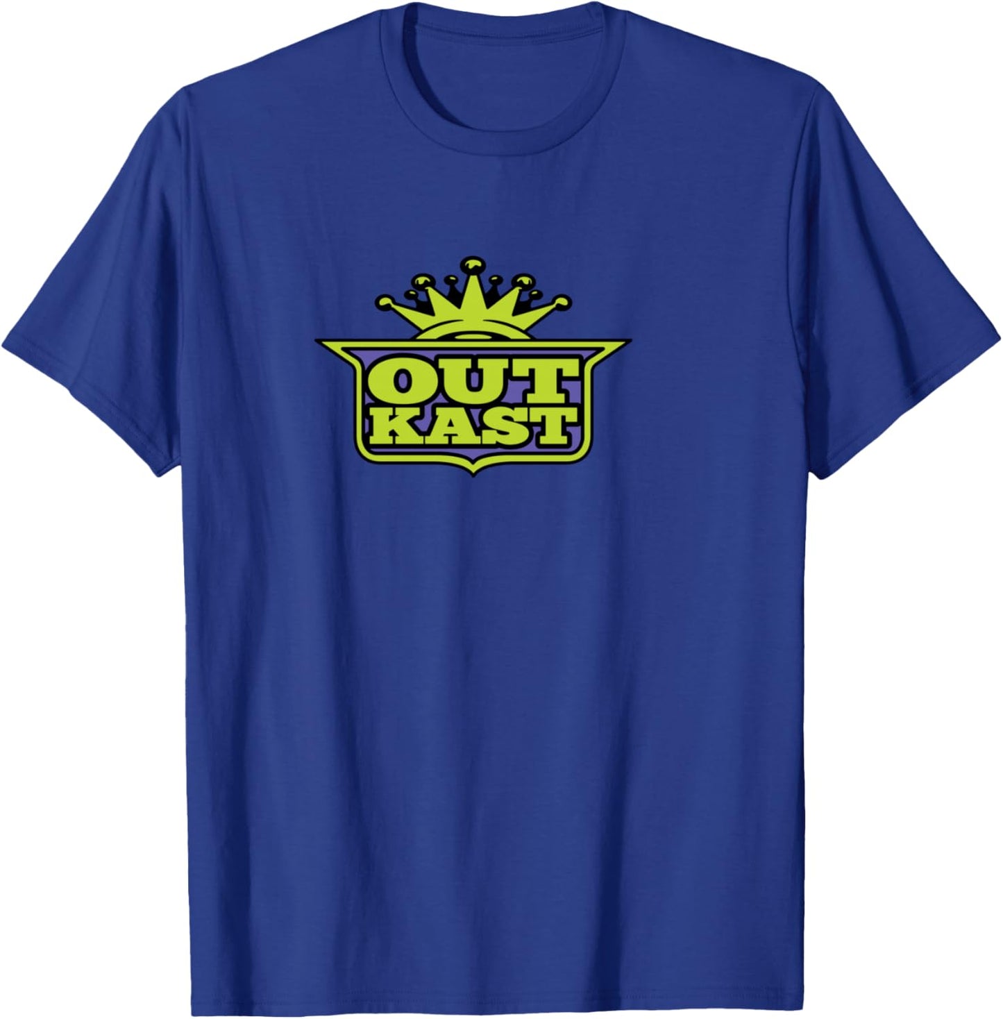 Outkast Spell Out Logo T-Shirt - T-Shirt | Royal