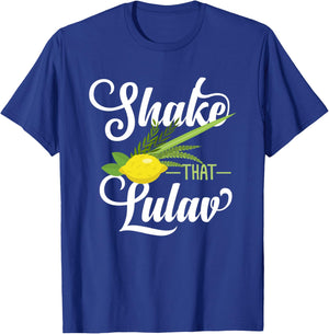 Feast of Tabernacles with Lulav and Etrog or Sukkot T-Shirt - T-Shirt | Royal