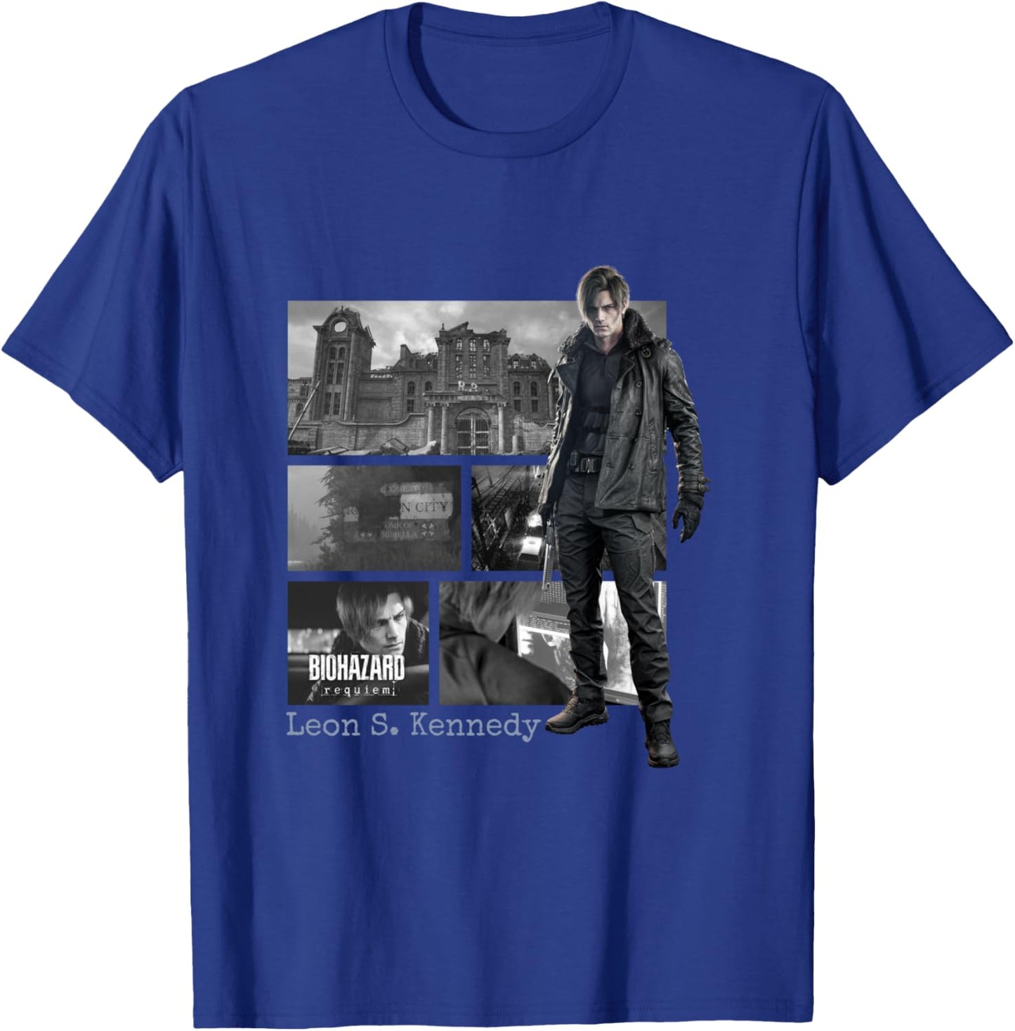 Resident Evil Requiem Leon FP Shirt T-Shirt - T-Shirt | Royal