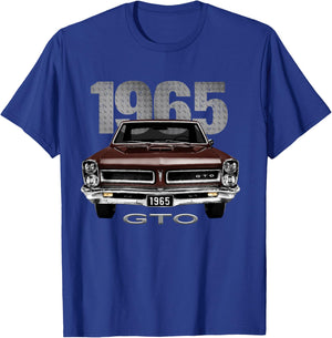 1965 GTO vintage cars classic T-Shirt - T-Shirt | Royal