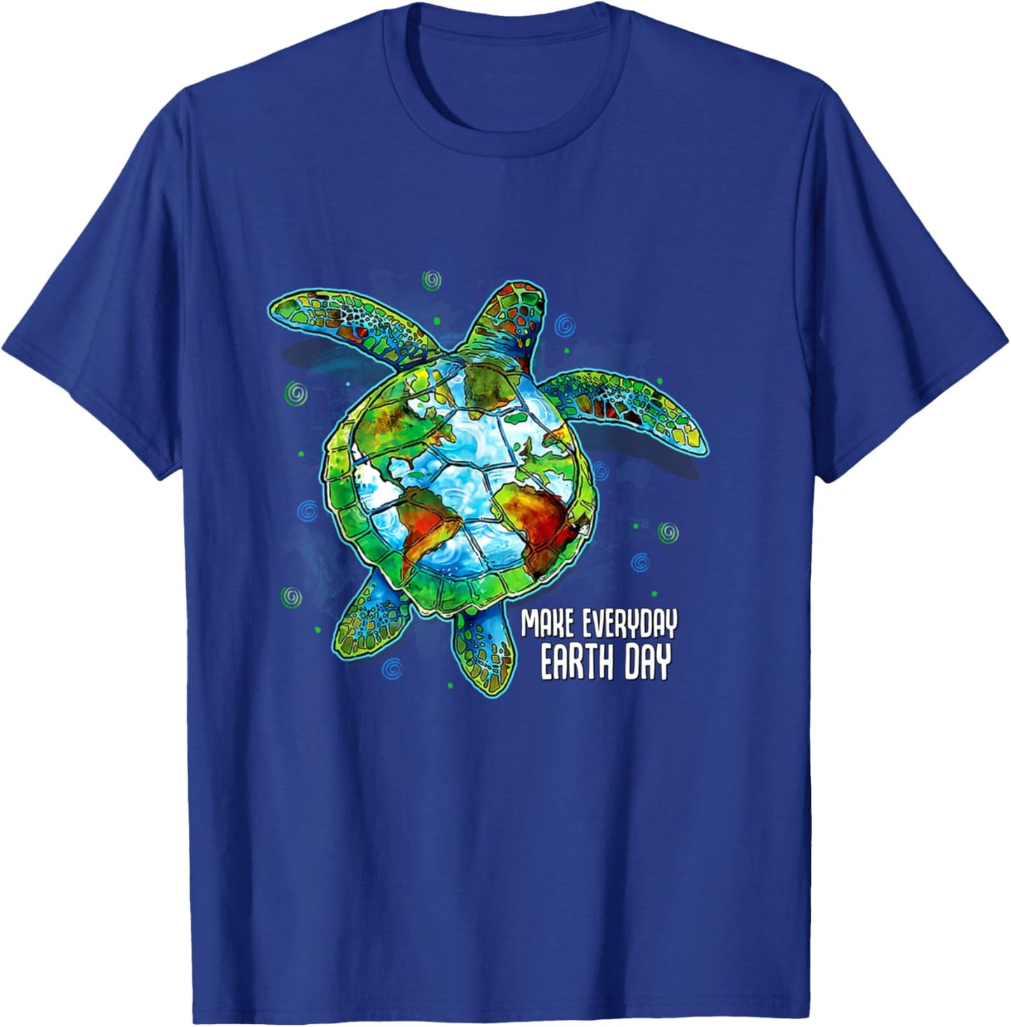 Happy Earth Day Shirt Cute Earth Day 2024 Men Women Kids T-Shirt - T-Shirt | Royal