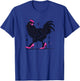 Funny Chicken In Pink Heels Color T-Shirt - T-Shirt | Royal