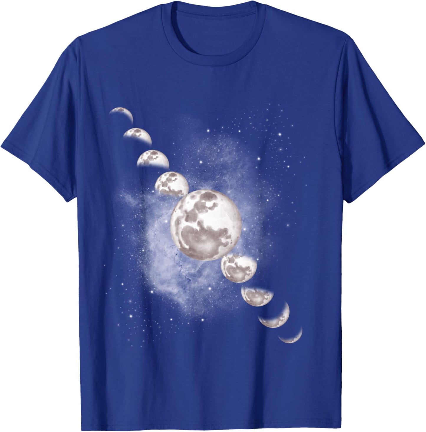 Phases De La Lune Astronomie Manche Longue T-Shirt - T-Shirt | Royal
