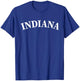 Indiana - Throwback Design - Classic T-Shirt - T-Shirt | Royal