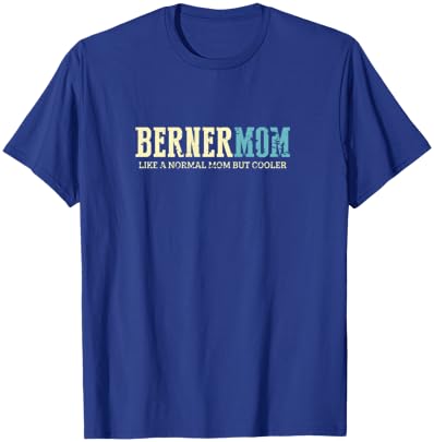 Berner Mom Cooler Fun Dog Mommy Vintage Mothers Day T-Shirt - T-Shirt | Royal