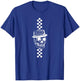 Ska Head Checkerboard T-Shirt - T-Shirt | Royal