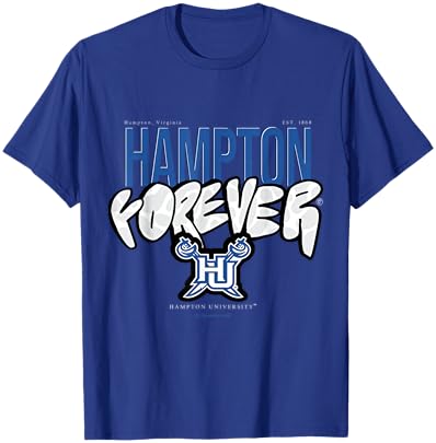The Yard Essentials - Hampton University - Forever T-Shirt - T-Shirt | Royal