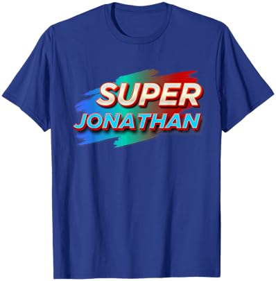 Super JONATHAN Funny Name JONATHANS T-Shirt - T-Shirt | Royal