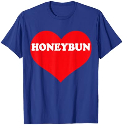 I Heart Honeybun, I Love Honeybun Custom T-Shirt - T-Shirt | Royal