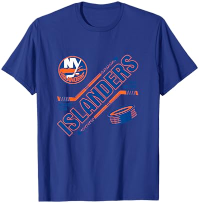 New York Islanders Force Gray Officially Licensed T-Shirt - T-Shirt | Royal