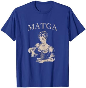 Vintage MATGA Make Aqua Tofana Great Again Funny Feminist T-Shirt - T-Shirt | Royal