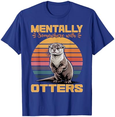 Funny Otter T-Shirt - T-Shirt | Royal