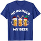 Christmas Ho Ho Hold my Beer Santa, Elf, and Reindeer Mugs T-Shirt - T-Shirt | Royal