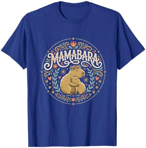 Mamabara Capybara Mama, Mama, Mama, Muttertag niedlich T-Shirt - T-Shirt | Royal