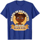 My Black is Beautiful Black Women Kids Empowerment Beauty T-Shirt - T-Shirt | Royal