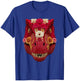 T-rex with Roses Spring Floral Dinosaur for Valentine's Day T-Shirt - T-Shirt | Royal