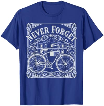 Bicycle Alamo - Souvenir T-Shirt - T-Shirt | Royal