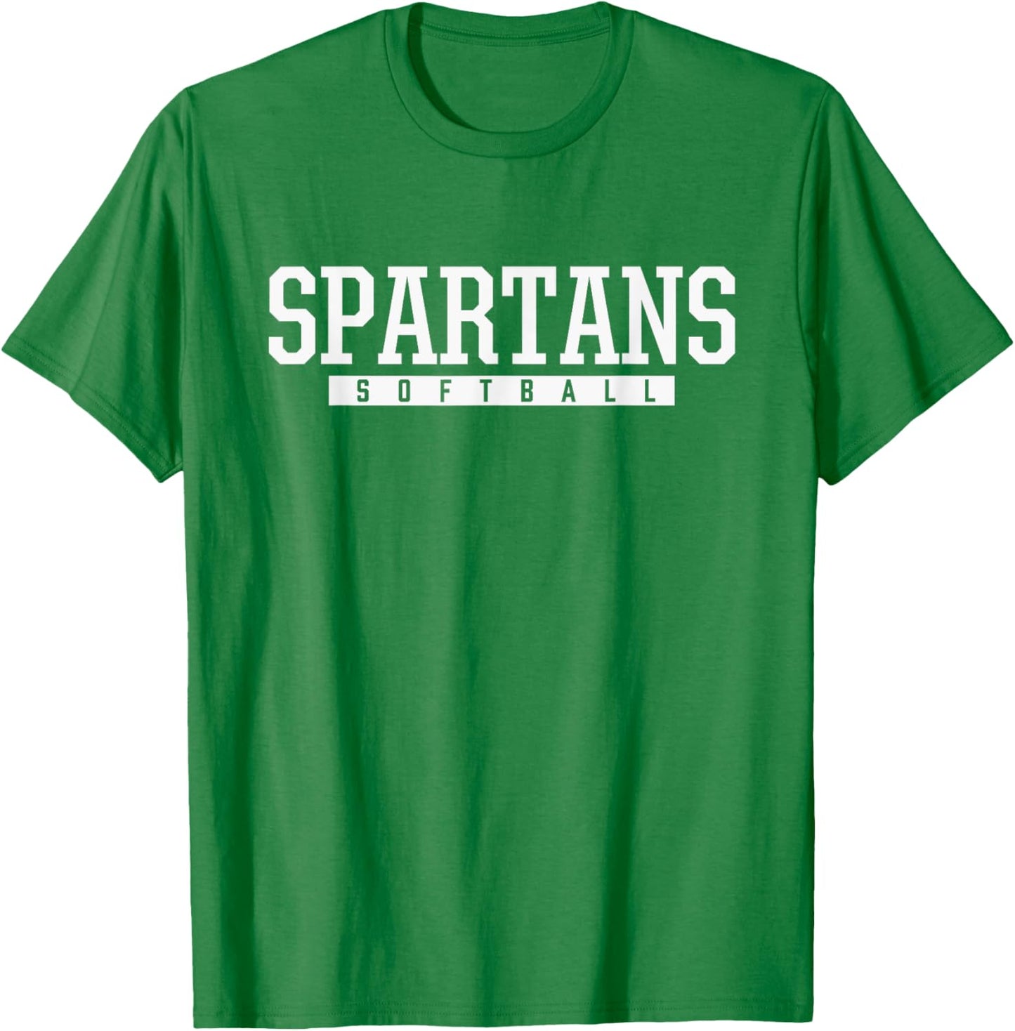 Lake Forest Spartans Softball HS T-Shirt - T-Shirt | Irish Green