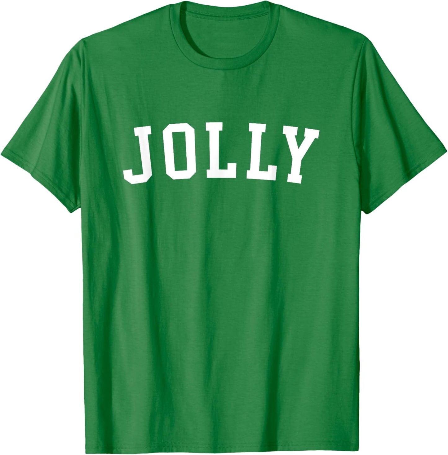 Jolly Merry Christmas T-Shirt - T-Shirt | Irish Green