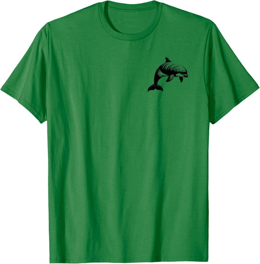 Porpoise Dad Mom Lover - Monochromatic Porpoise T-Shirt - T-Shirt | Irish Green
