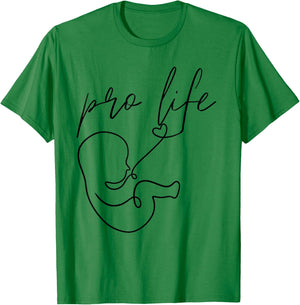 Speak Up For Those Who Cannot Speak For Themselves Pro Life T-Shirt - T-Shirt | Irish Green