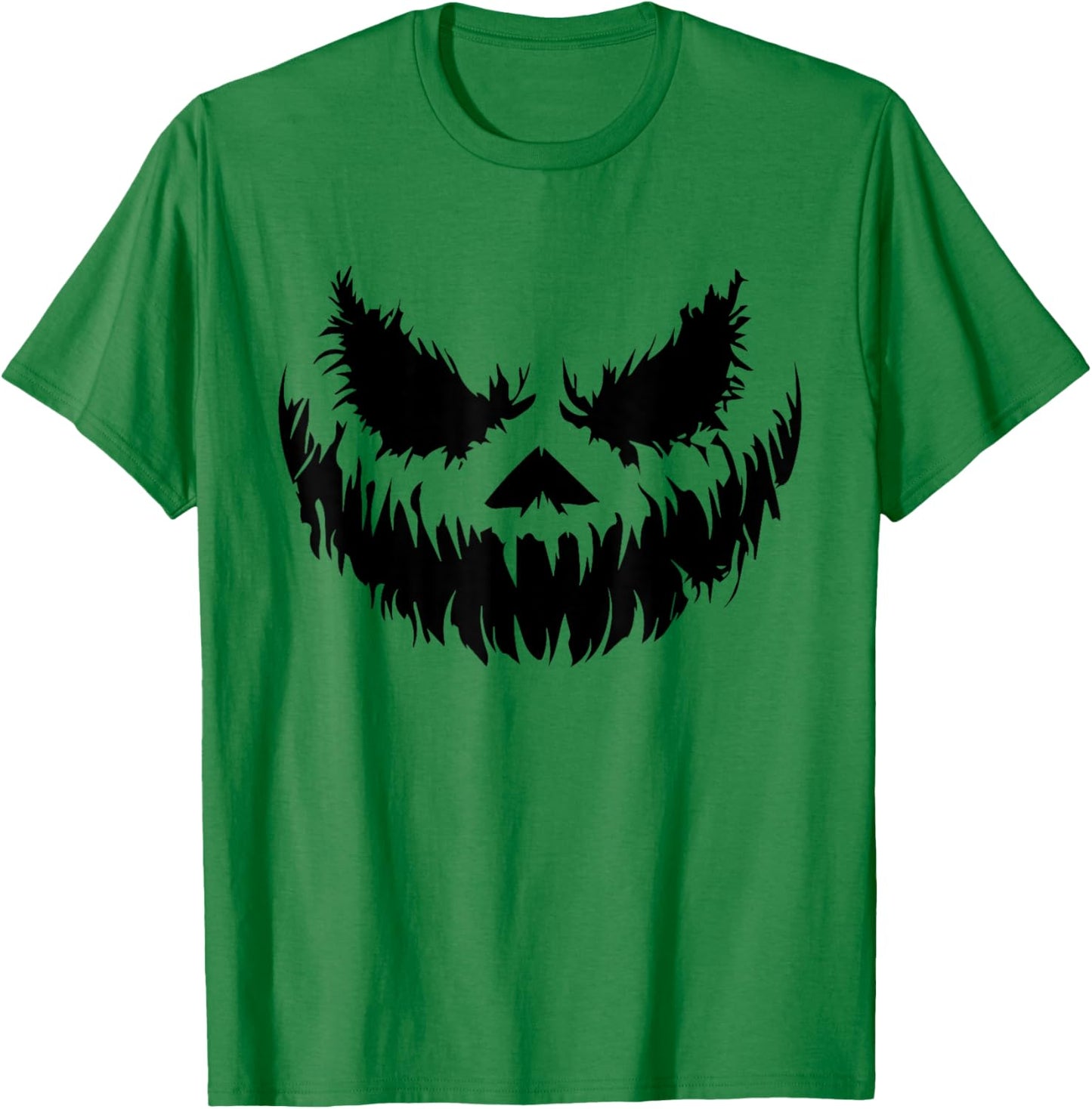 Spooky Halloween Pumpkin Jack o Latern Smile T-Shirt - T-Shirt | Irish Green