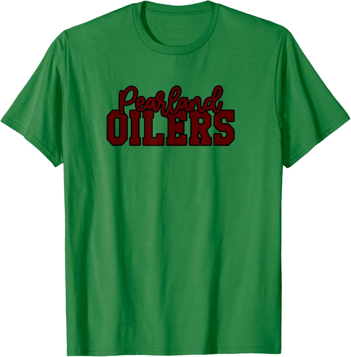 Pearland High School Oilers T-Shirt - T-Shirt | Irish Green