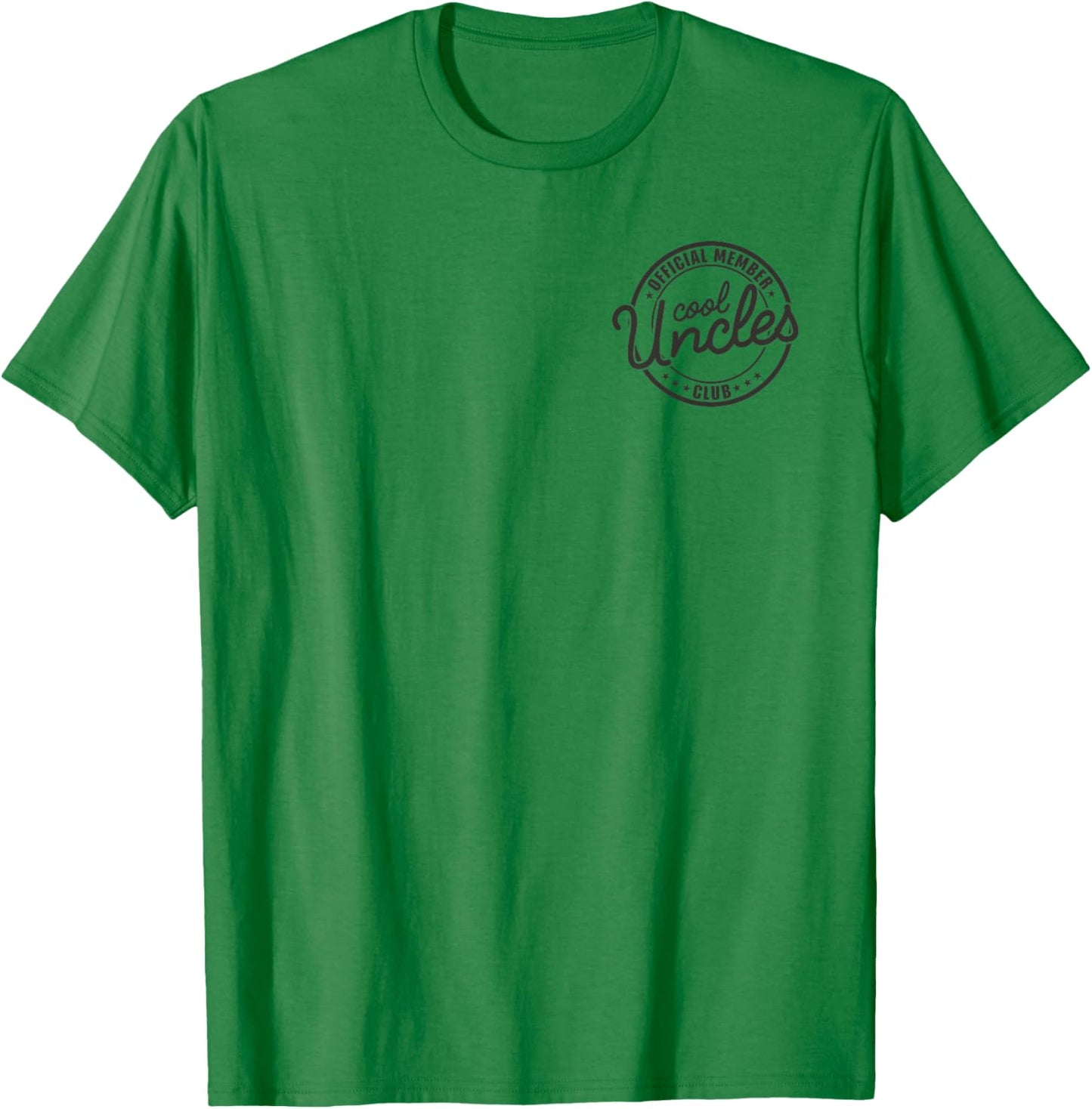 Official Member Cool Uncles Club Funny Uncle Father's Day T-Shirt - T-Shirt | Irish Green