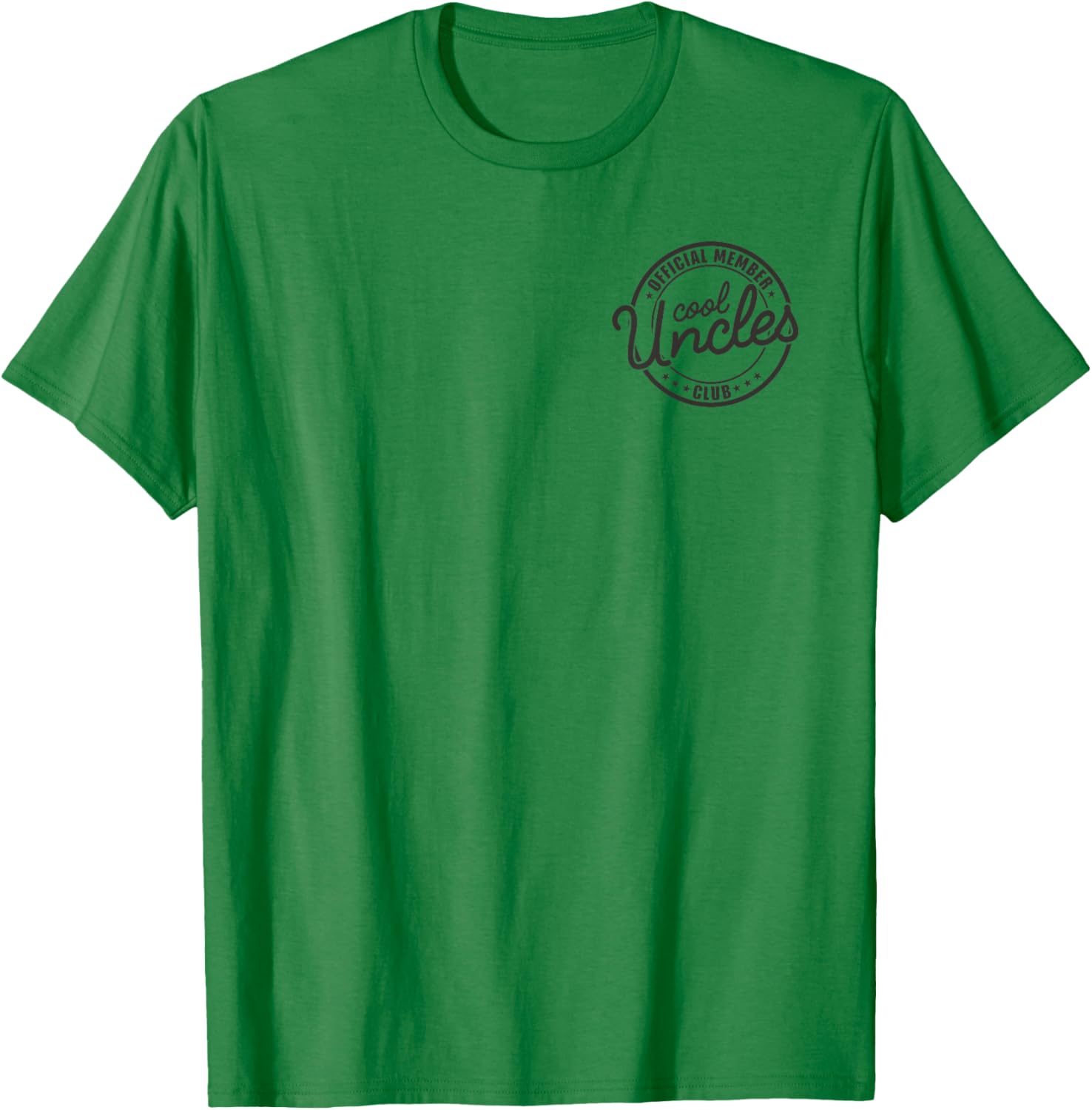 Official Member Cool Uncles Club Funny Uncle Father's Day T-Shirt - T-Shirt | Irish Green