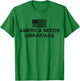 America Needs Librarians T-Shirt - T-Shirt | Irish Green