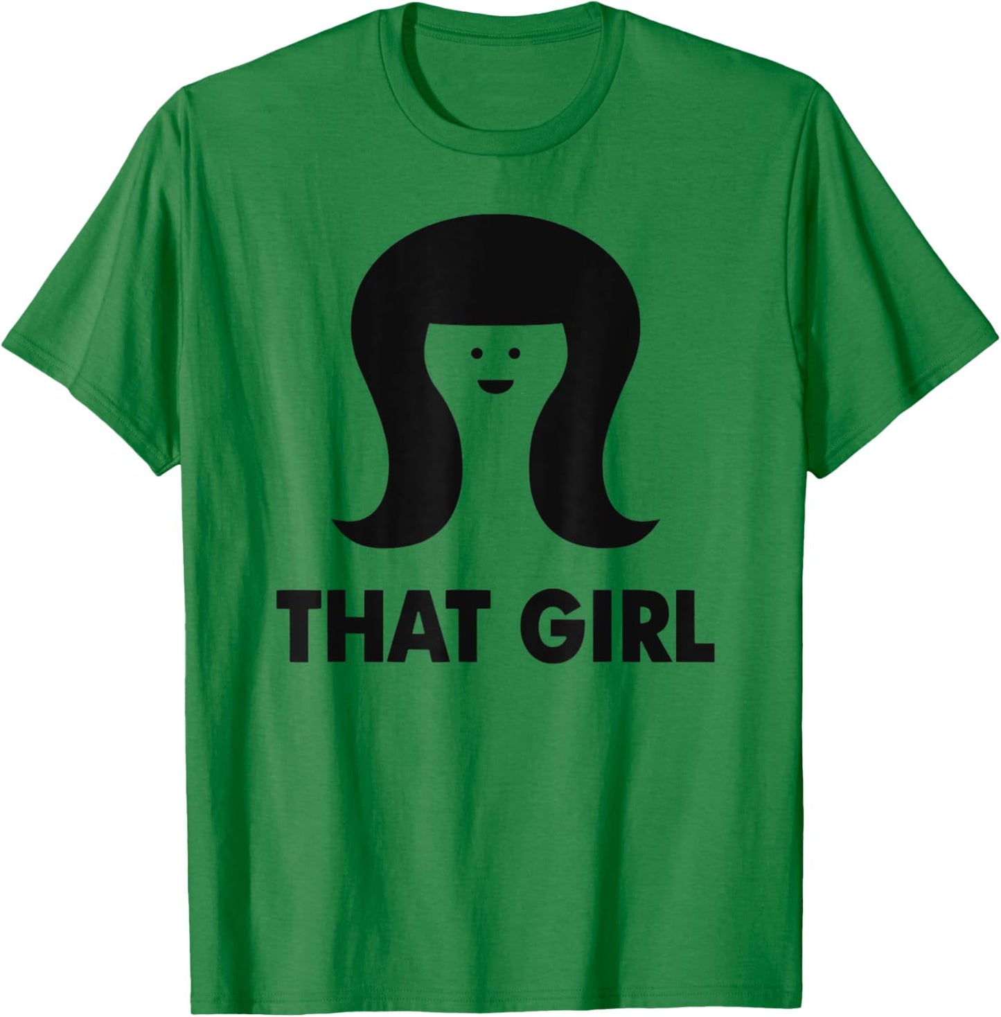 That girl meme funny retro T-Shirt - T-Shirt | Irish Green