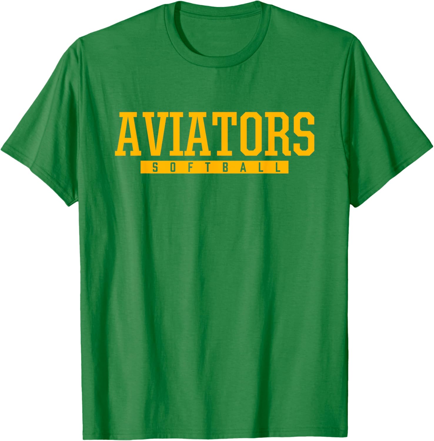 Sycamore Aviators Softball HS T-Shirt - T-Shirt | Irish Green