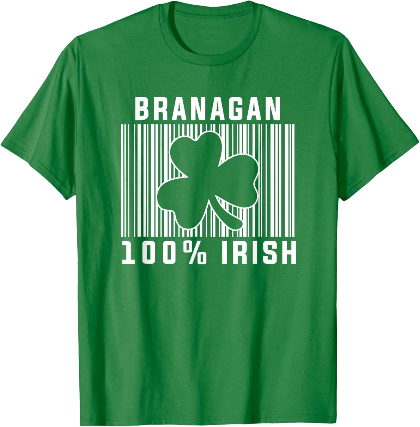 Branagan Irish Family Name T-Shirt - T-Shirt | Irish Green