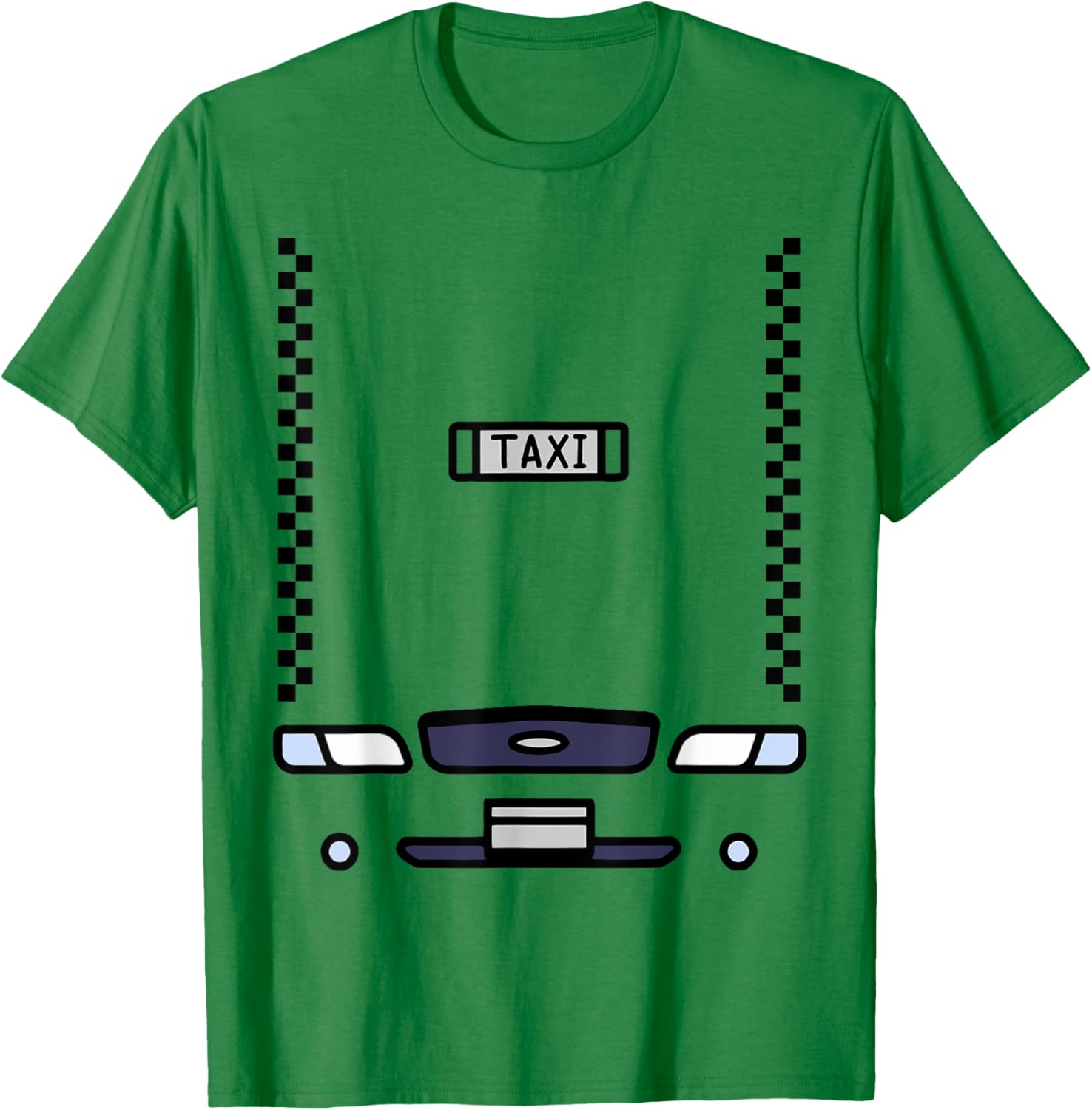 Halloween Budget Costume Yellow Taxi Funny T-Shirt - T-Shirt | Irish Green