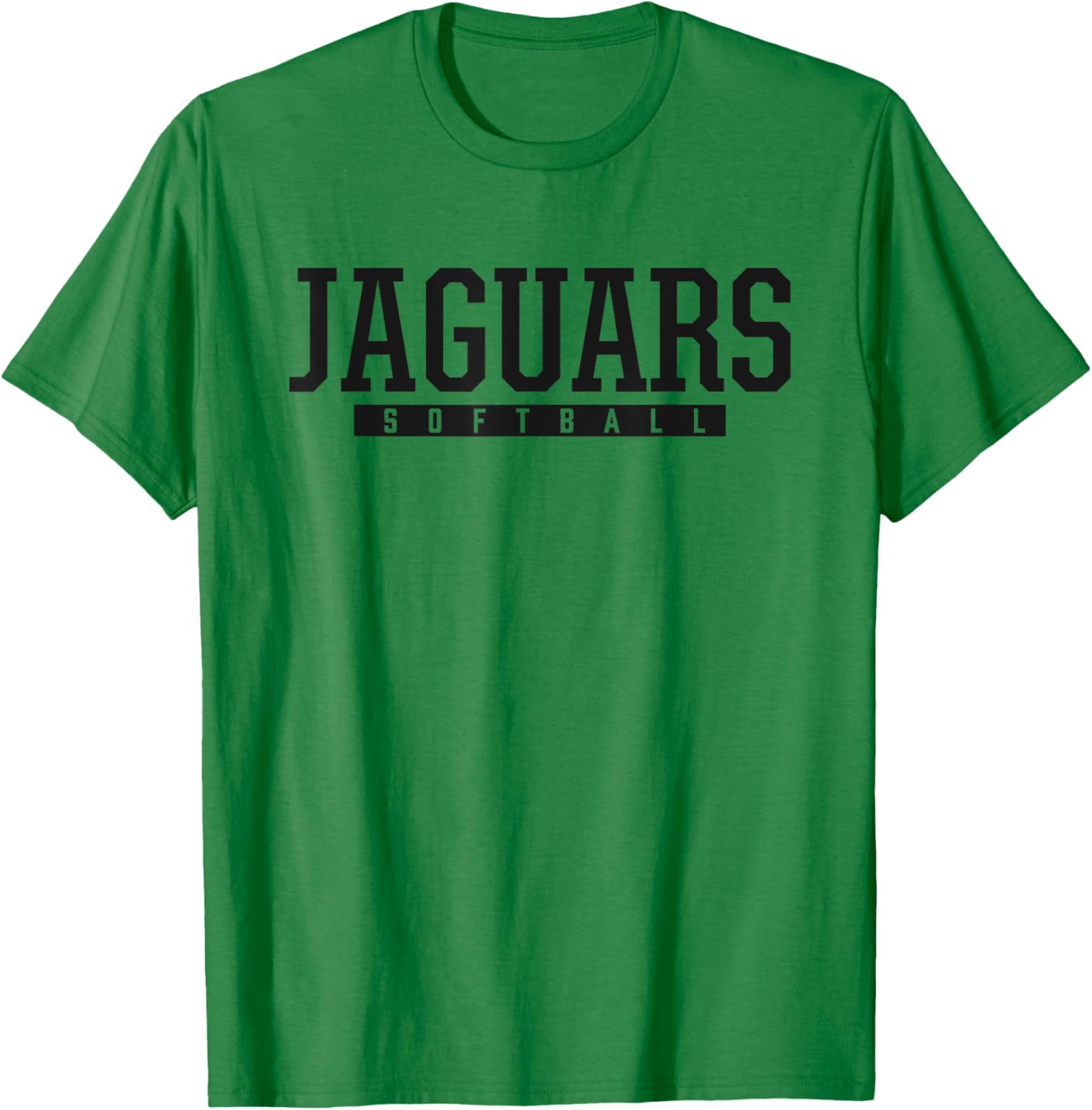 West Jordan Jaguars Softball HS T-Shirt - T-Shirt | Irish Green