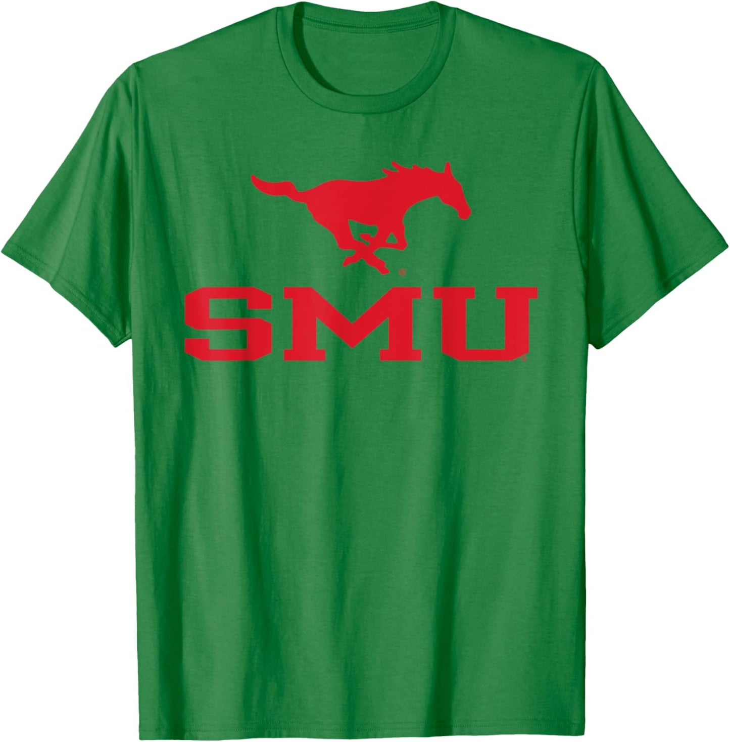 SMU Mustangs Sportsmanship White Officially Licensed T-Shirt - T-Shirt | Irish Green
