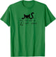 Tell Your Cat I Said pspsps Funny Cat Men Women T-Shirt - T-Shirt | Irish Green