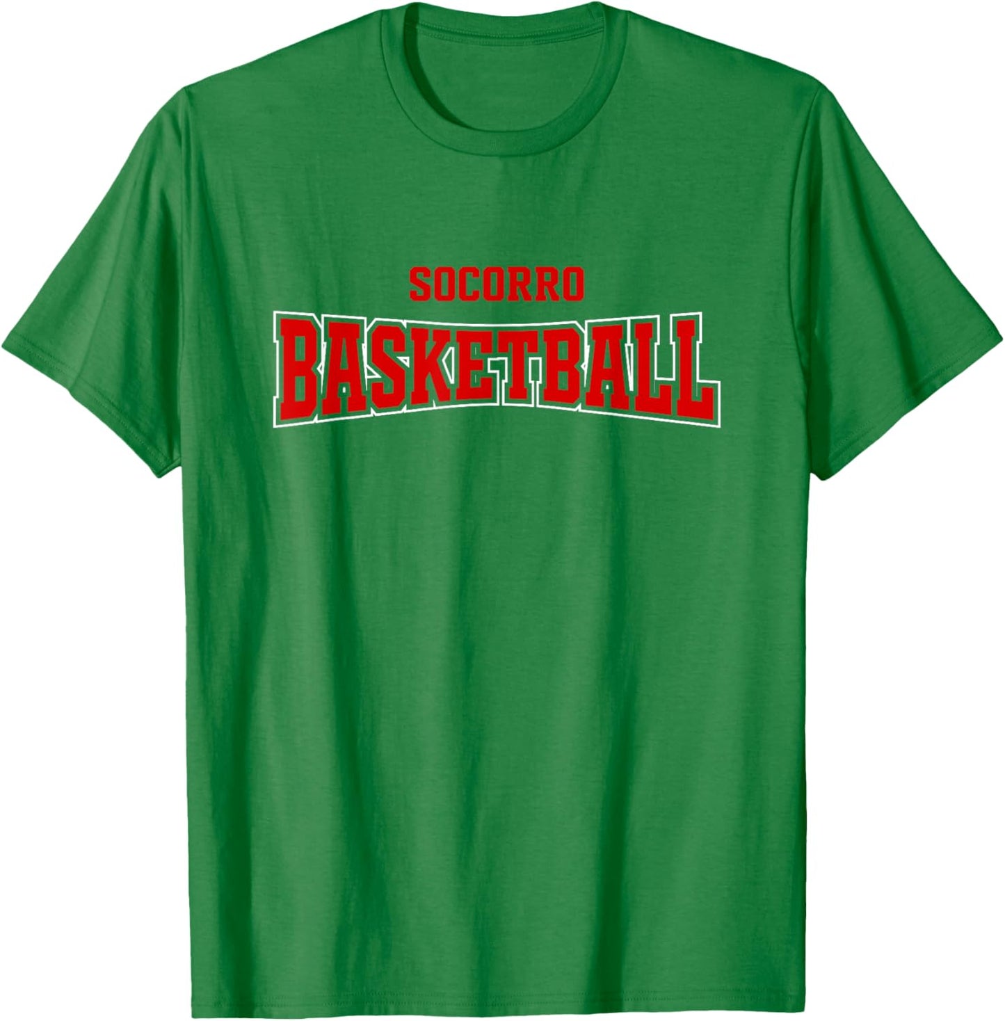 Socorro High School Basketball Warp HS T-Shirt - T-Shirt | Irish Green