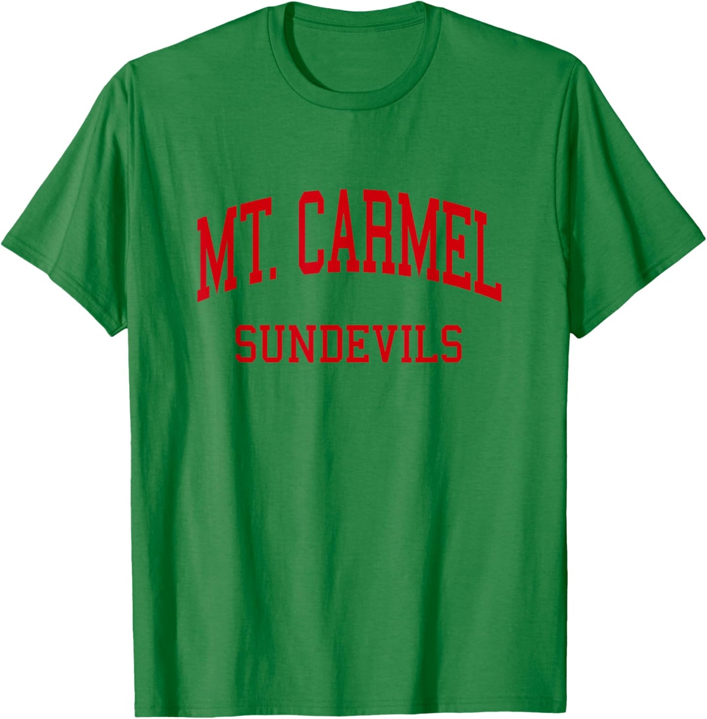 Mt. Carmel High School HS San Diego CA Retro T-Shirt - T-Shirt | Irish Green